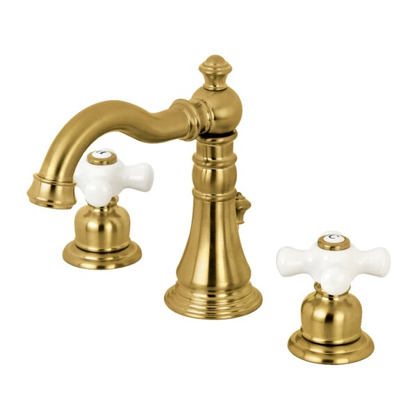 Fauceture FSC1973PX American Classic 8" Widespread Bathroom Faucet, Brushed Brass FSC1973PX - main